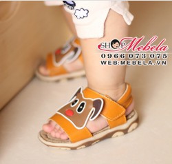 XD16 Xăng đan cho cún có đèn nhấp nháy ở 2 mắt và gót chân cho bé 2-3 tuổi (size 24,25)