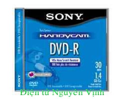 ĐÍA  SONY DVD-R  MINI CHO HANDYCAM(1.4GB/100X/30)