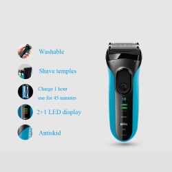 MÁY CẠO RÂU BRAUN SERIES 3  3040s xách USA