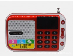 ĐÀI FM MP3 BLUETOOTH  NGHE NHẠC MINI QG-207BT ( rất nhỏ gọn)