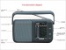 ĐÀI RADIO FM /AM/ SW TECSUN R-404P
