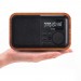 ĐÀI FM BÁO THỨC , BLUETOOTH ,USB , TF card , VỎ GỖ LOCI D-90
