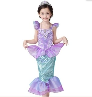 Váy nàng tiên cá Ariel cho bé 15-21kg