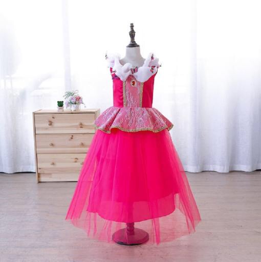 Váy đầm công chúa Aurora cho bé 20-23kg 123cm